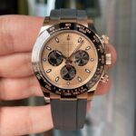 Rolex Daytona Cosmograph Rose Gold Dial 8 Rolex Daytona Cosmograph 116515LN-0018 front view