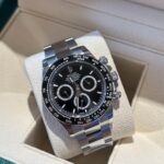 Rolex Daytona Godzilla 126500ln Black Face 7 Rolex Daytona Godzilla 126500ln Black Face Front View