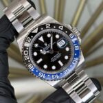 Rolex GMT-Master II "Batgirl" 40mm Black & Blue Bezel 8 Rolex GMT-Master II "Batgirl" 40mm Black & Blue Bezel Front