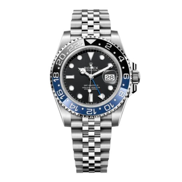 Rolex GMT-Master II "Batgirl" 40mm Black & Blue Bezel
