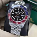 Rolex GMT-Master II Blue & Red Pepsi Bezel 8 Rolex GMT-Master II Blue & Red Pepsi Bezel Front