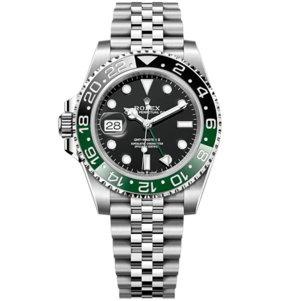 Rolex GMT-Master II "Sprite" 40mm Green & Black Bezel