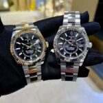 Rolex Sky-Dweller 336933 Black Dial Two Tone Men's Watch Front