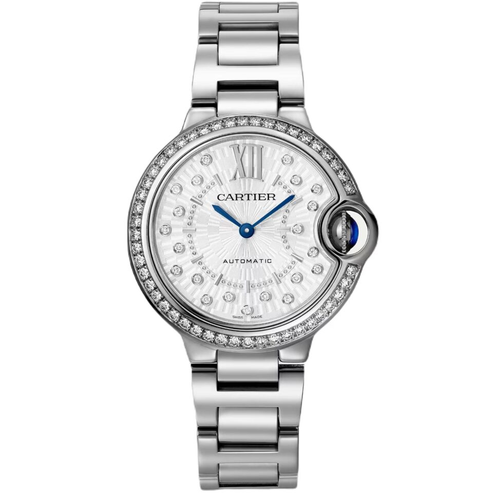 Cartier Ballon Bleu W4BB0035 33mm Diamond Dial