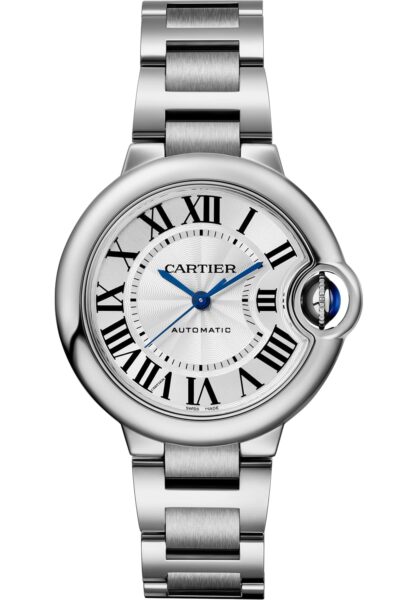 Cartier Ballon Bleu WSBB0044 33mm Silver Dial