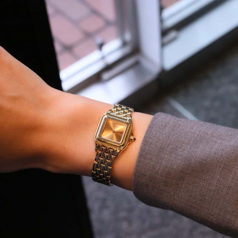 Cartier Panthère WGPN0031 Small Model Golden Brown Case Back