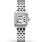 Cartier W4PN0016 Panthere de Cartier Small Ladies Model Diamonds Silver Dial 6 Cartier W4PN0016 Panthere de Cartier Small Ladies Model Diamonds Silver Dial