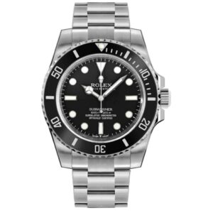 Rolex Submariner No Date 41mm 124060 Black Dial