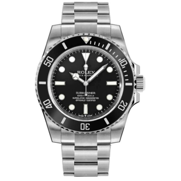 Rolex Submariner No Date 41mm 124060 Black Dial
