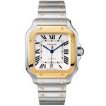 Yellow Gold Cartier Santos W2SA0009 Large Model 8 Yellow Gold Cartier Santos W2SA0009 Large Model