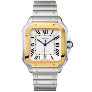 Yellow Gold Cartier Santos W2SA0009 Large Model