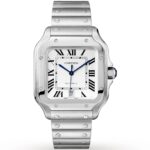 Cartier Santos​ WSSA0018 Large Model Silver Roman Dial