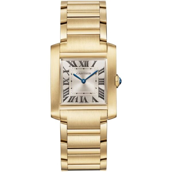 Cartier Tank Francaise WGTA0345 Medium Model Quartz Movement Yellow Gold