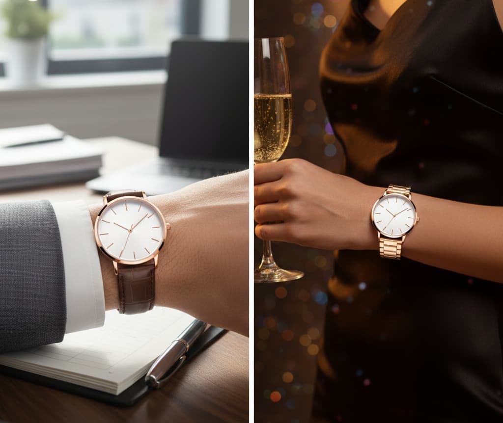 Rose Gold Watch Styling & Matching: How to Match, Layer & Elevate Your Look 4 Men vs Women Rose Gold Watches