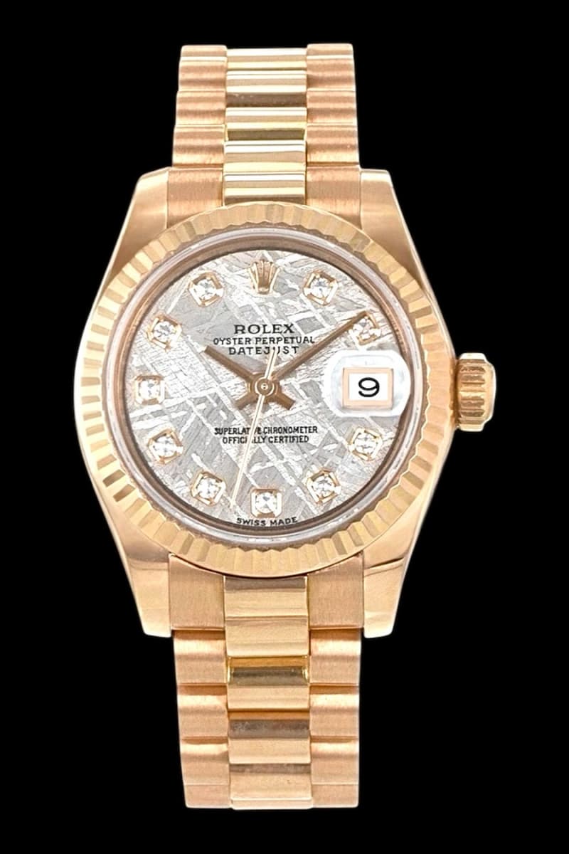 Rolex Datejust 26 Rose Gold Watch