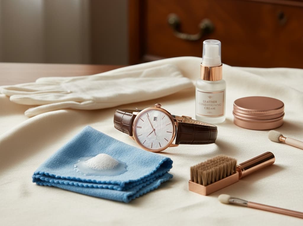 Rose Gold Watch Styling & Matching: How to Match, Layer & Elevate Your Look 5 Rose Gold Watch & Cleaning Tools