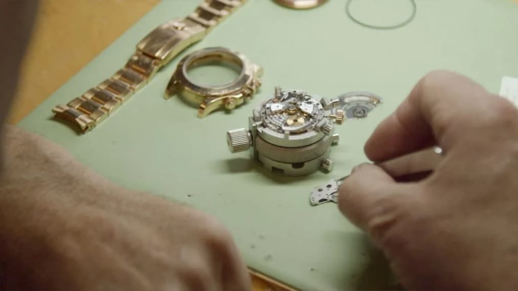 Watchmaker Disassembles Rolex Movements
