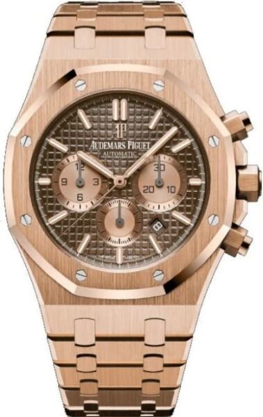 Audemars Piguet Rose Gold: The Secret Behind Luxury That Never Fades 6 AP Royal Oak Selfwinding Chronograph 18K Rose Gold