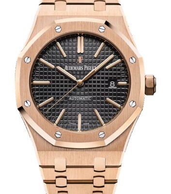 Home 27 Audemars Piguet rose gold case Royal Oak 41 mm