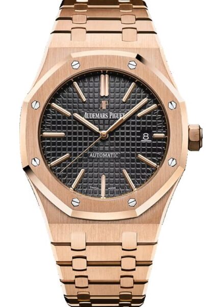 Audemars Piguet rose gold case Royal Oak 41 mm