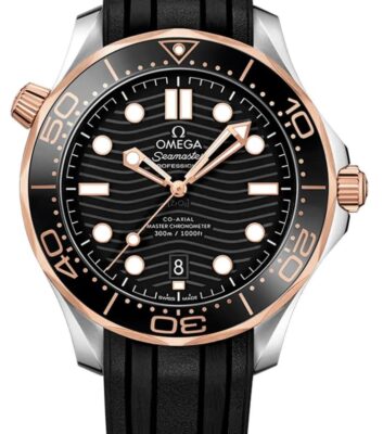 Omega Rose Gold Seamaster Diver 300M Co‑Axial Master