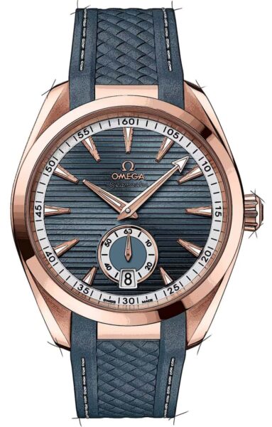 A Collector's Guide: Investing in Omega Rose Gold Watches 2 Omega Seamaster Aqua Terra 150M