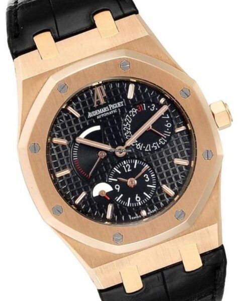 Audemars Piguet Rose Gold: The Secret Behind Luxury That Never Fades 4 Royal Oak 26120 with rose gold case and black dial