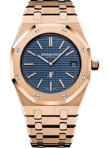 Audemars Piguet Rose Gold: The Secret Behind Luxury That Never Fades 3 Royal Oak Jumbo Extra-Thin with rose gold case