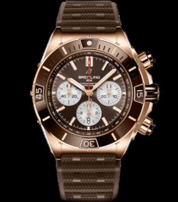 Home 29 Super Chronomat B01 44 in 18k Breitling rose gold