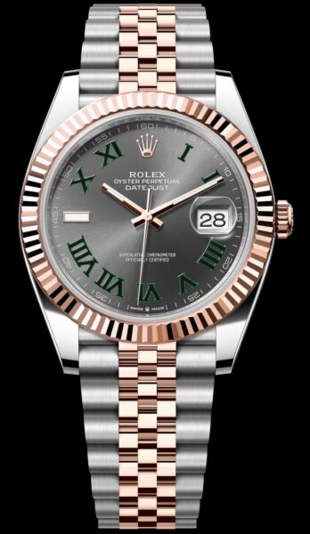 Rolex Datejust 41 Oystersteel and Everose gold