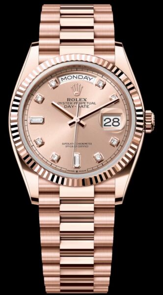 Rolex Day-Date 36 Oyster, 36 mm, Everose gold